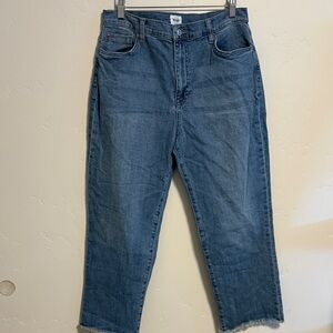 Hudson Classic High Rise Blue Denim Jeans